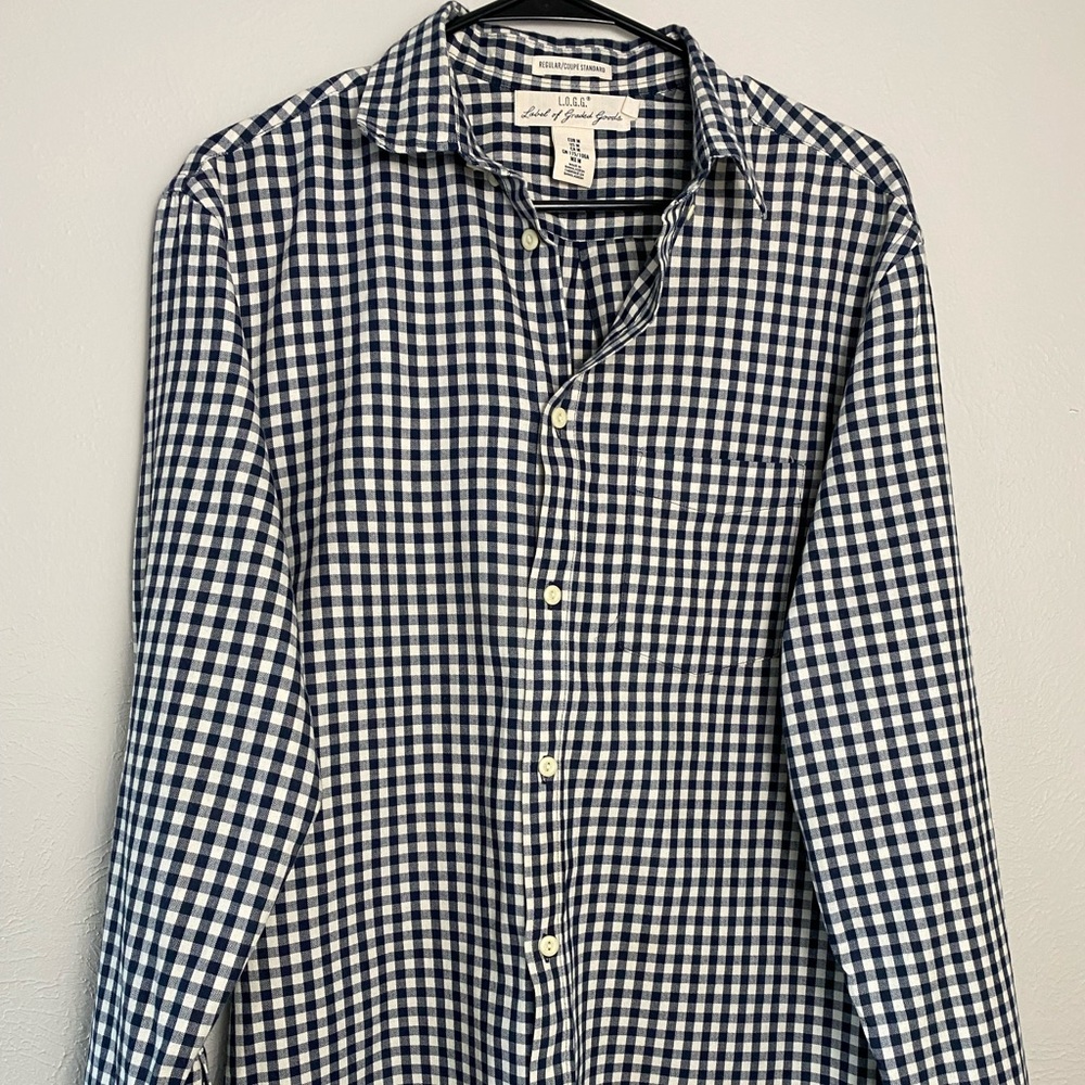 Label of Graded Goods long-sleeve plaid shirt